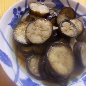 かき醤油で簡単☆なすの煮びたし